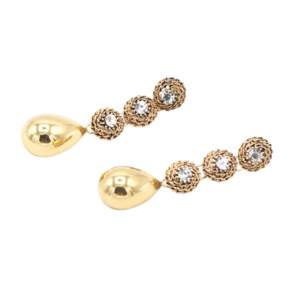 TANGO06 Earrings Gold - SITA NEVADO