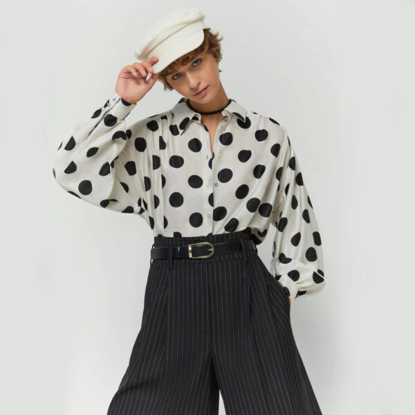 Digione polka dot shirt - iBLUES - Image 5