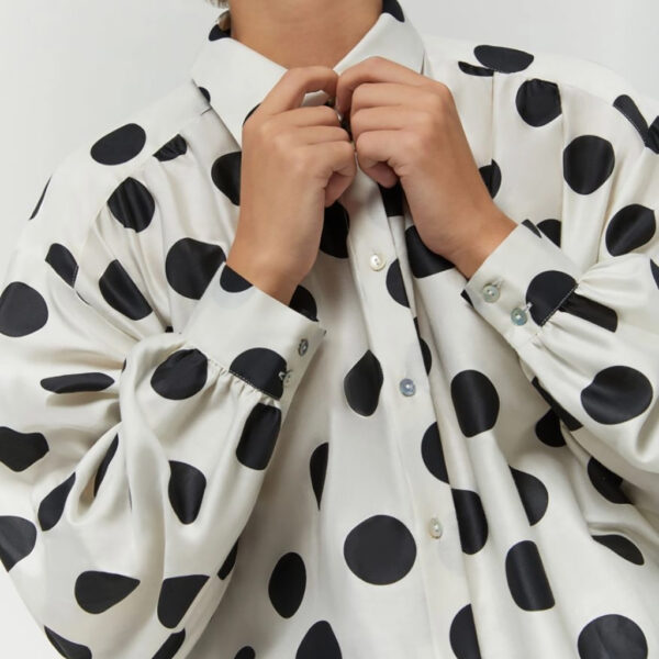 Digione polka dot shirt - iBLUES - Image 2