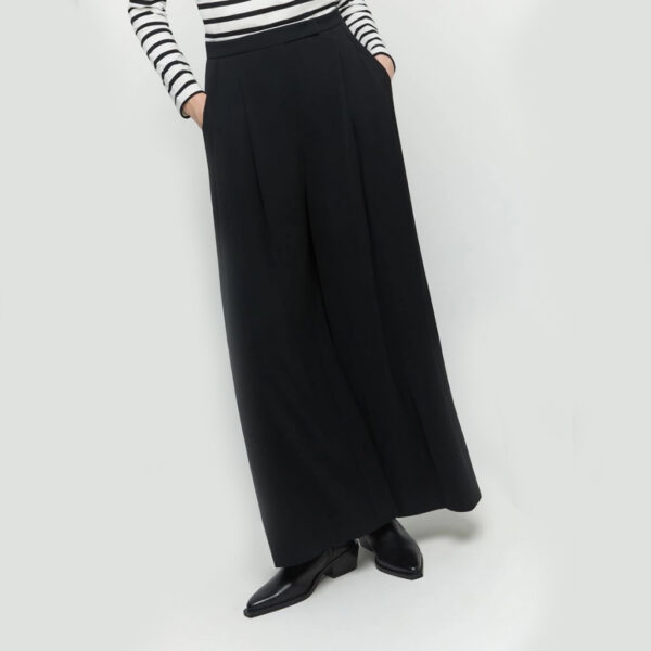 Ginseng wide trousers black - iBLUES - Image 5