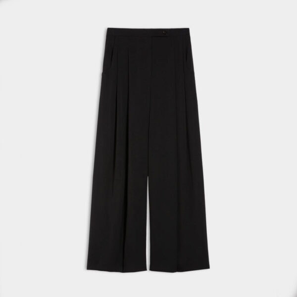 Ginseng wide trousers black - iBLUES