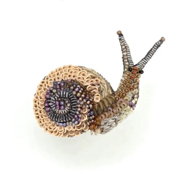 Melting Snail Brooch - TROVELORE