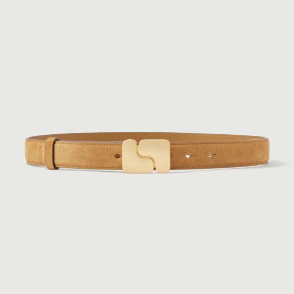 Ninon Belt Suede camel - SOEUR