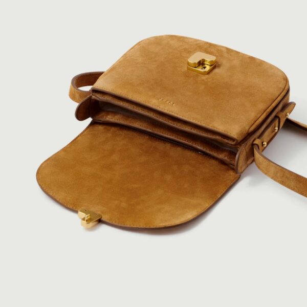 Bellissima Mini Bag Suede Camel - SOEUR - Image 6