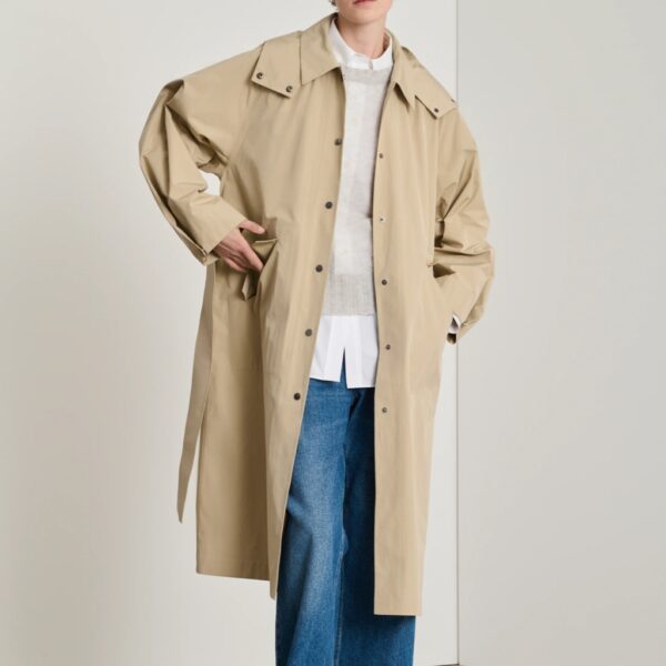 Coat DUSTIN Beige- SOEUR - Image 5