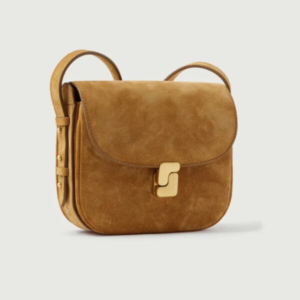 Bellissima Mini Bag Suede Camel - SOEUR - Image 4