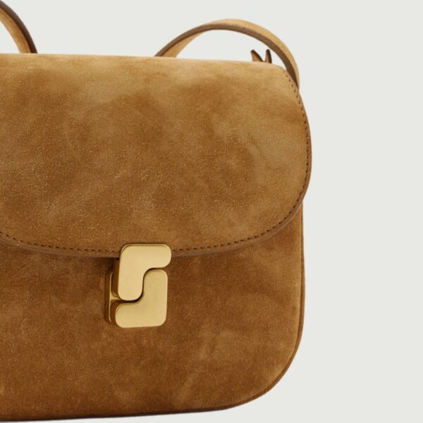 Bellissima Mini Bag Suede Camel - SOEUR - Image 5