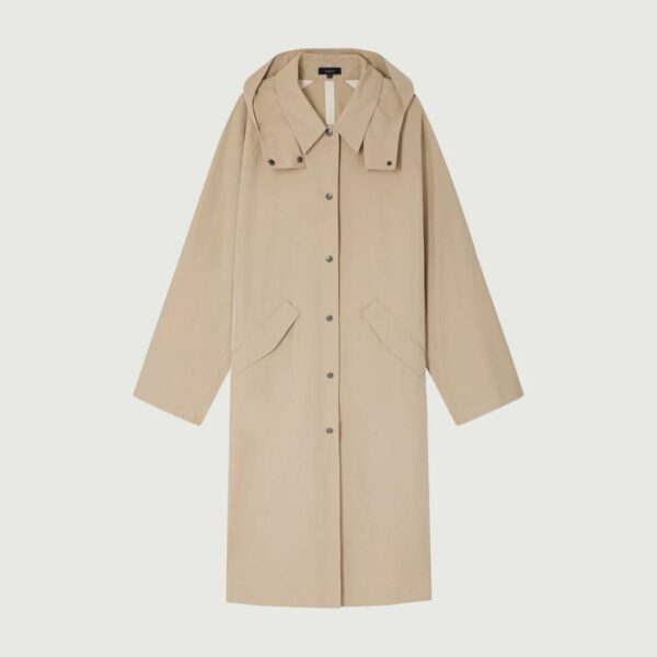 Coat DUSTIN Beige- SOEUR - Image 2