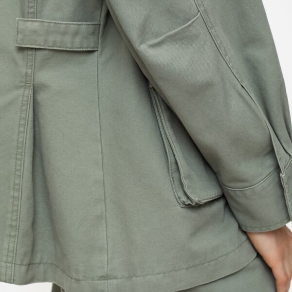 Utility Jacket Sage Green - CLOSED - Image 6