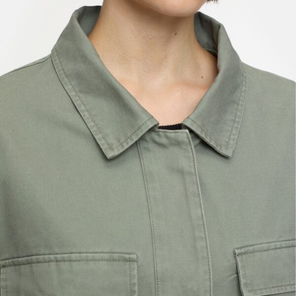 Utility Jacket Sage Green - CLOSED - Image 4