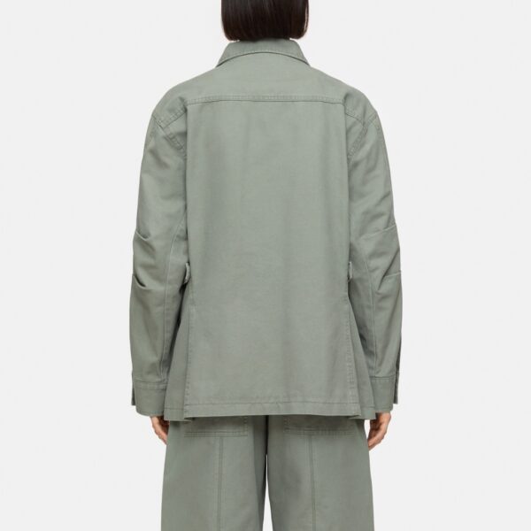 Utility Jacket Sage Green - CLOSED - Image 3