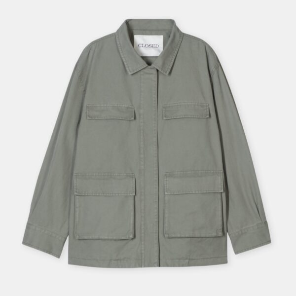 Utility Jacket Sage Green - CLOSED