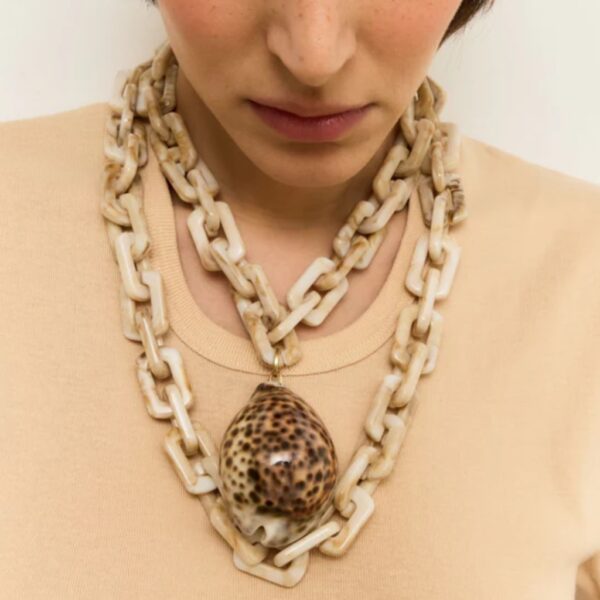 Yeti Necklace Off white - SITA NEVADO - Image 4